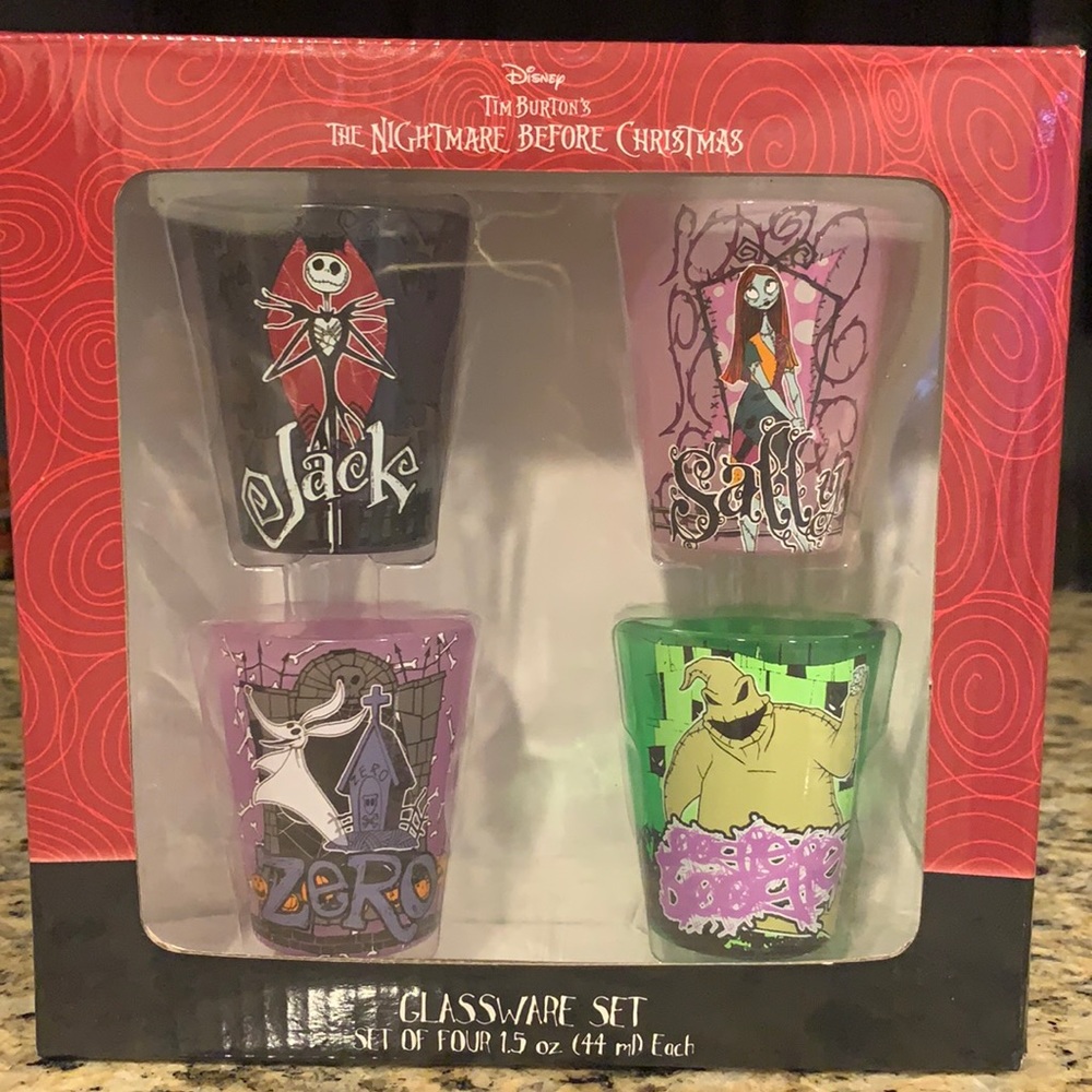 COPY - Nightmare Before Christmas Disney Shot Glasses